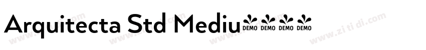 Arquitecta Std Mediu字体转换 Arquitecta Std Mediu字体转换